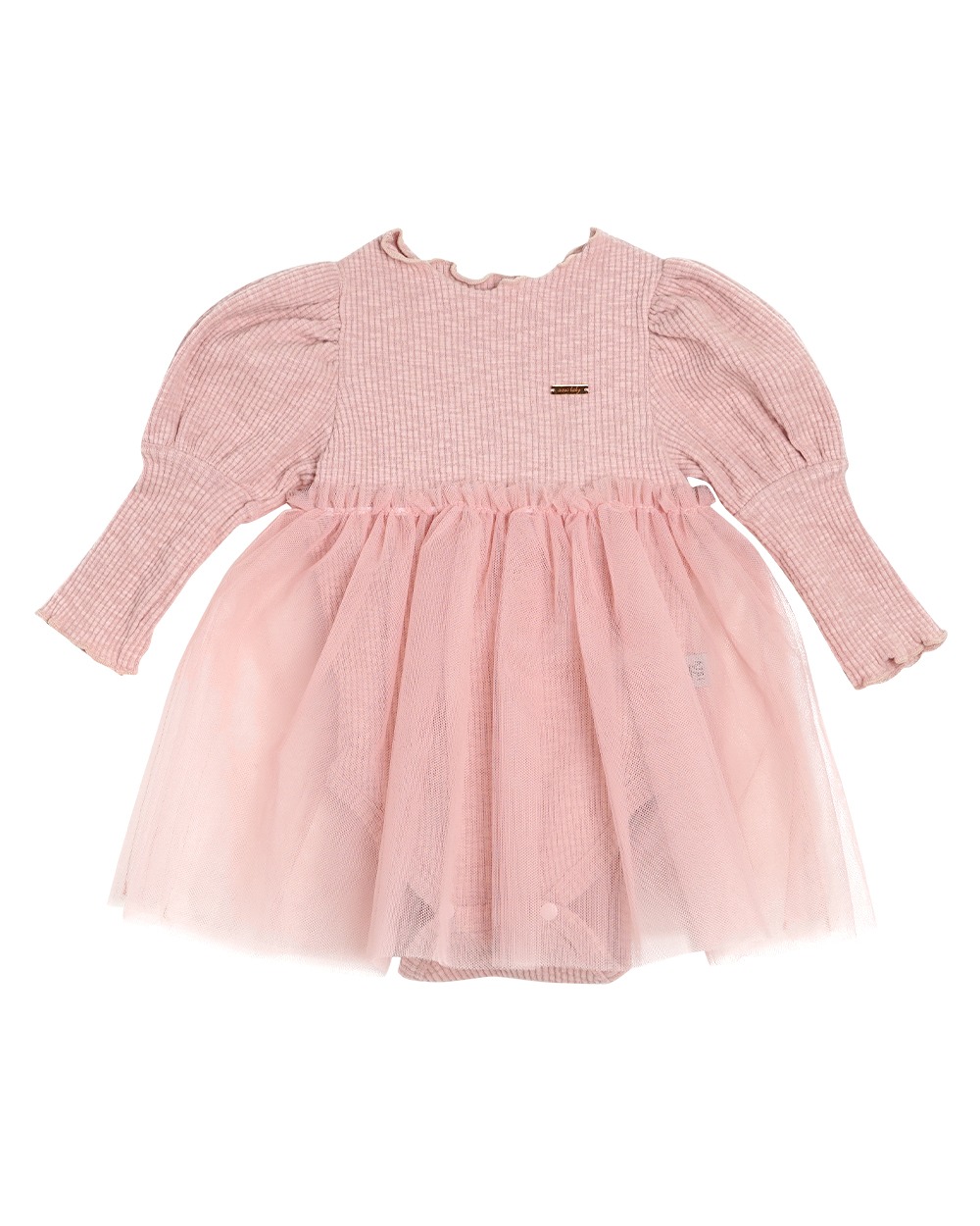[a.toi baby] Elena Dressy Body Suit Pink - 마르마르